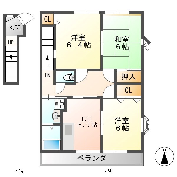 ハイステージ昇龍 間取り