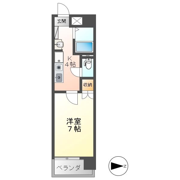 エトワール大島 間取り