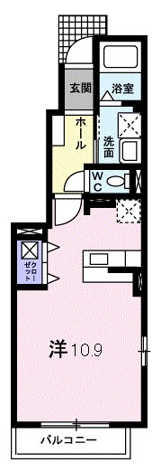 グラース・アンジュ 間取り