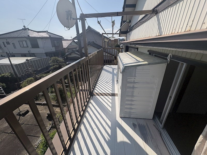 黒野貸家 ベランダ