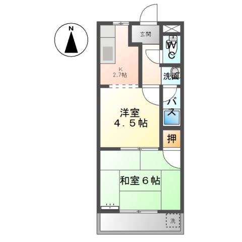 コーポ・ナチ 間取り