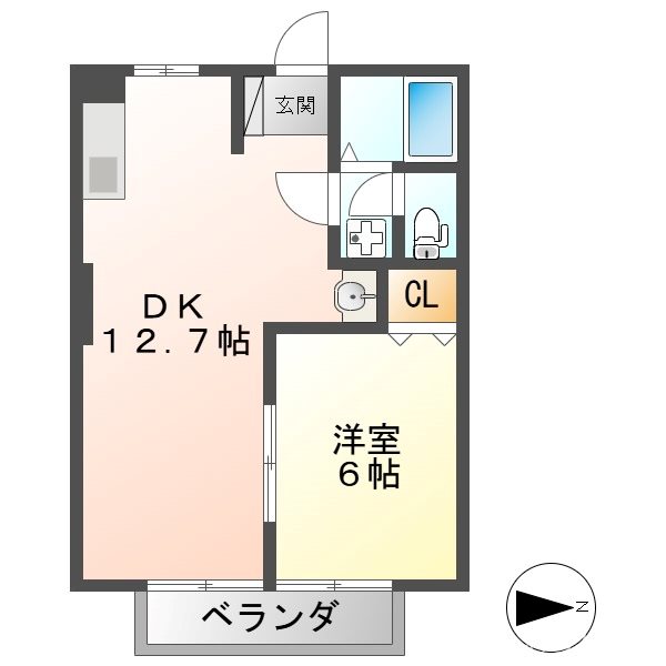 フローラ A 間取り