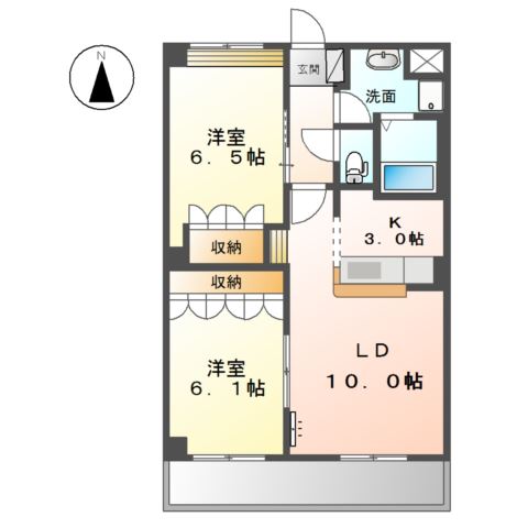 クラシス 間取り