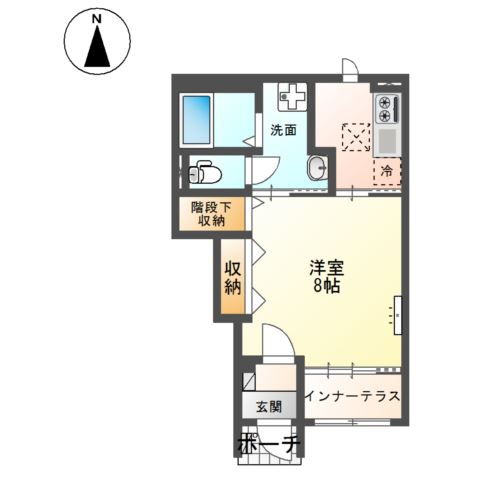 アネックス　旦島 間取り