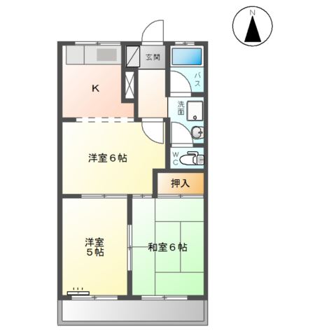 サンクエストＡ 間取り