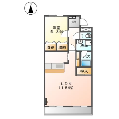 メゾンドカパーニュＡ 間取り