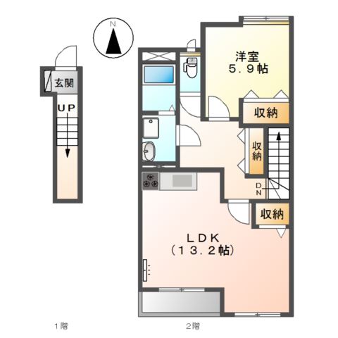 グランデ　エスポワール 間取り