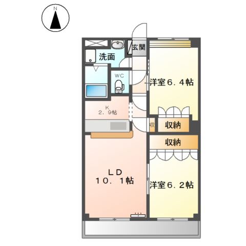 ミラーアイランドＧⅠ 間取り