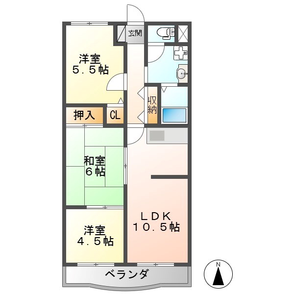サニーコート 間取り