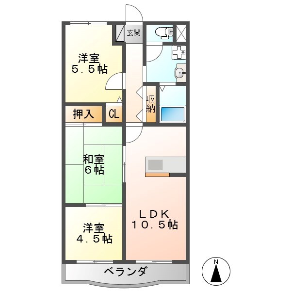 サニーコート 間取り