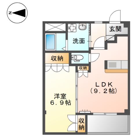 ソラーク 間取り