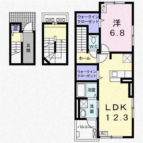 ＳＡＴＵＫＩ 間取り
