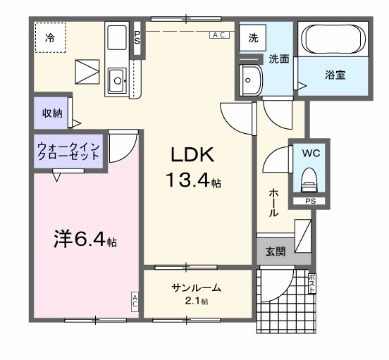 ラ　マージュ西岐阜 間取り