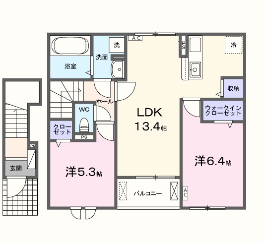ラ　マージュ西岐阜 間取り