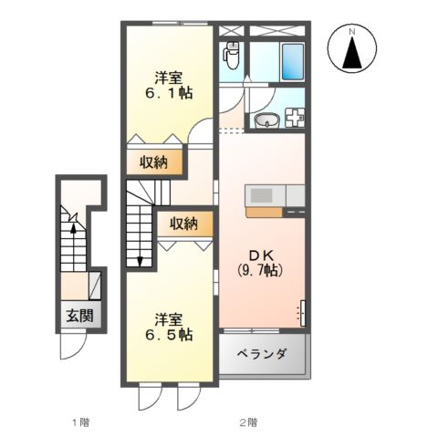Ｄｒｅａｍ　Ｌｉｇｈｔｓ 間取り