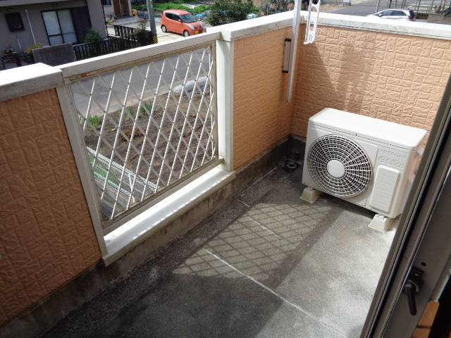 オードリー ベランダ