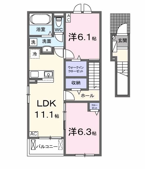 サニーハウスⅥ 間取り