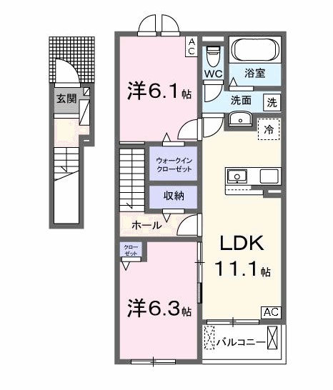 サニーハウスⅥ 間取り