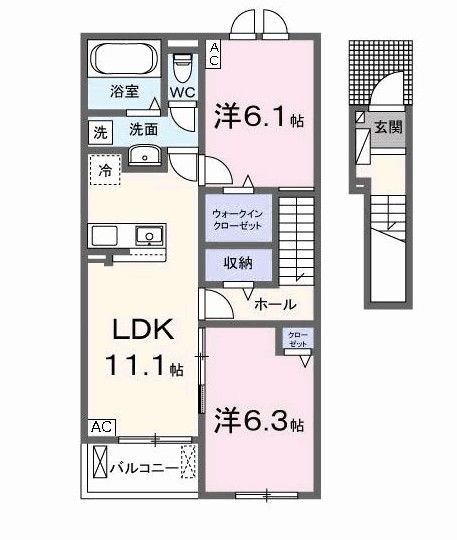 サニーハウスⅥ 間取り