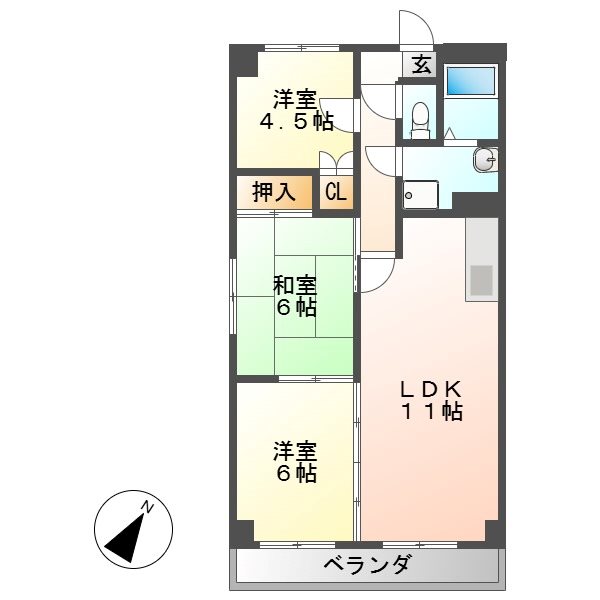 シントクマンション 間取り