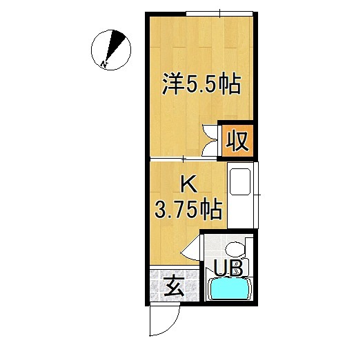 プラザｉｎｋｅｉ　Ｂ 間取り