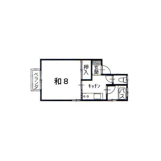 大万アパート 間取り