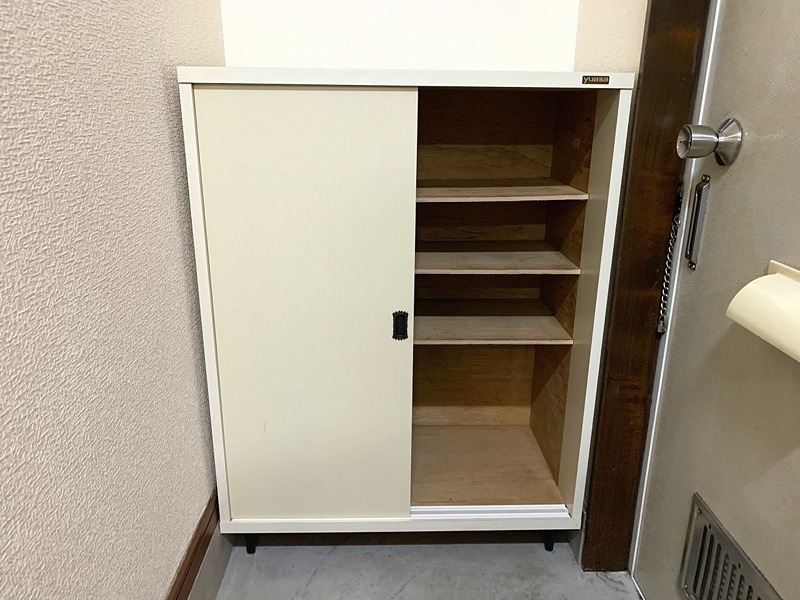 大万アパート 玄関