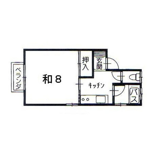 大万アパート 間取り
