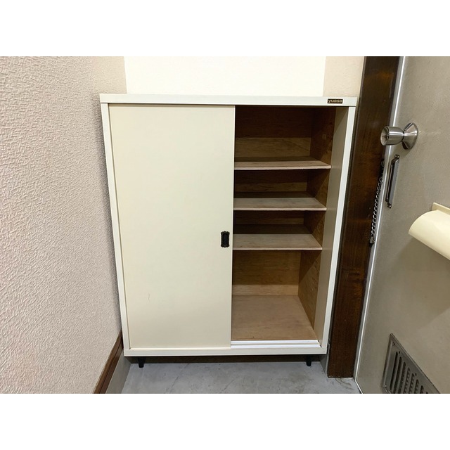 大万アパート 玄関