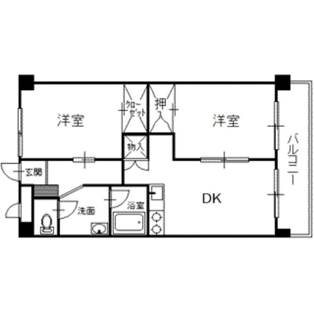 ザ・マンション紺屋町Ｃ 間取り