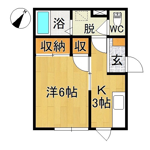 Ｇａｌｌｅｒｙ－ＳⅠ  間取り