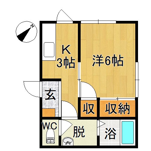 Ｇａｌｌｅｒｙ－ＳⅡ 間取り