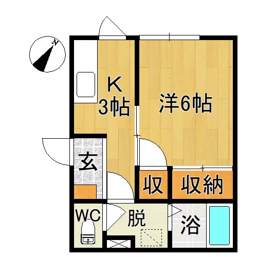 Ｇａｌｌｅｒｙ－ＳⅠ  間取り