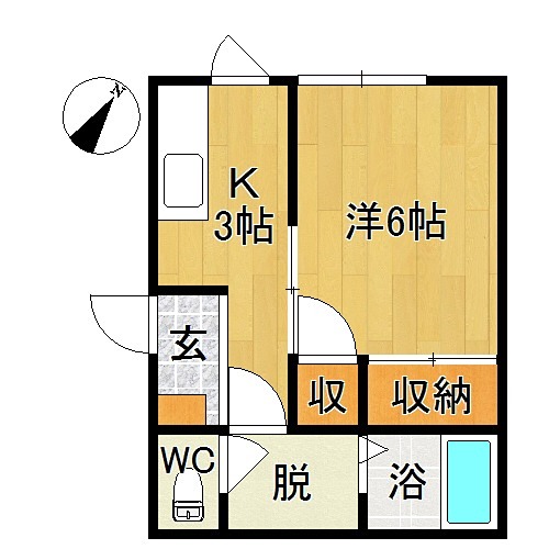 Ｇａｌｌｅｒｙ－ＳⅠ  間取り