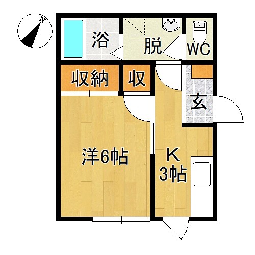 Ｇａｌｌｅｒｙ－ＳⅡ 間取り