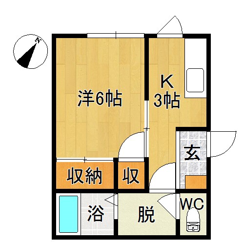 Ｇａｌｌｅｒｙ－ＳⅠ  間取り