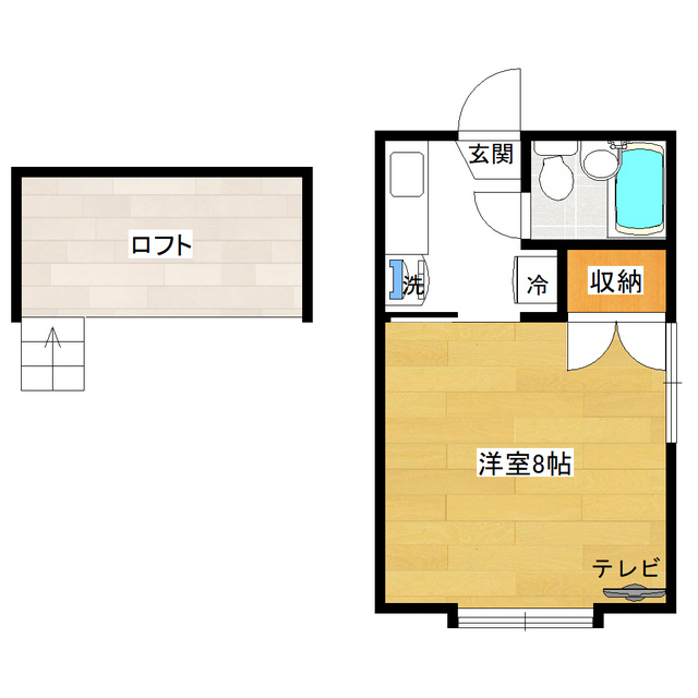 シティコーポ湊高台 間取り