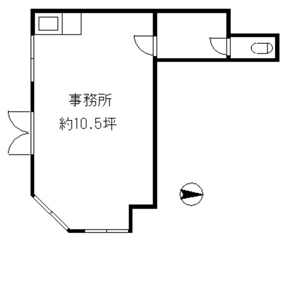 安原１丁目事務所 間取り