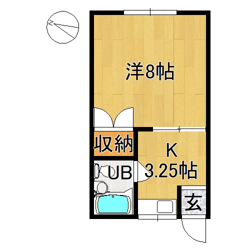 コーポユートピア 間取り