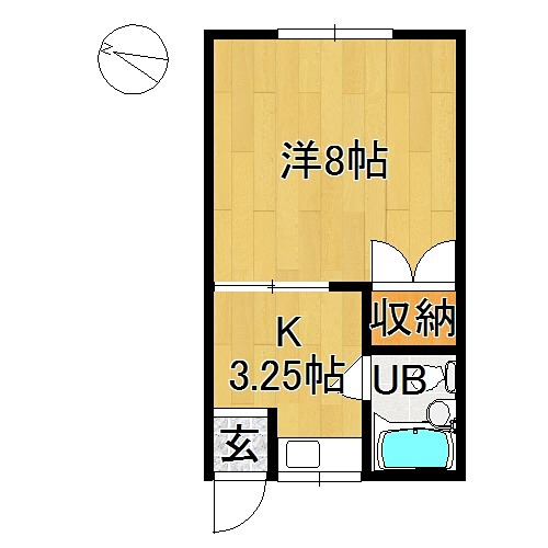 コーポユートピア 間取り
