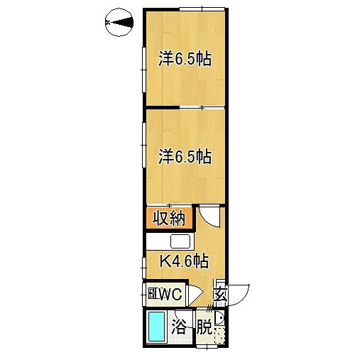 タイムコーポⅠ 間取り