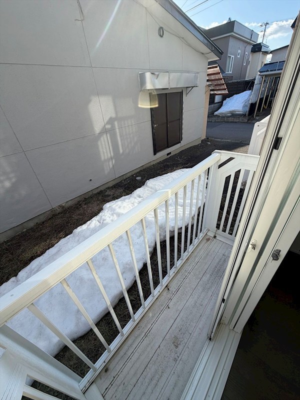 ハウス耕 ベランダ