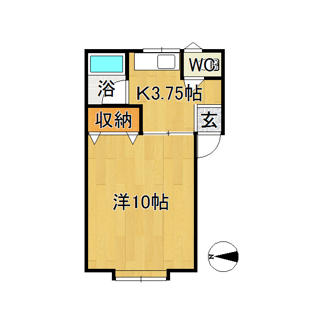 ハニーハイツ 間取り