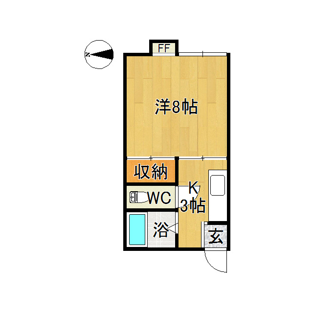 コーポロゼッタ 間取り
