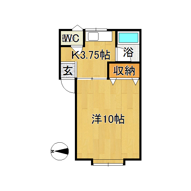 ハニーハイツ 間取り