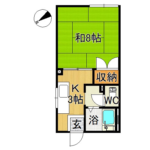 メゾンドカサイ 間取り