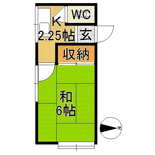 第一太田アパート 間取り