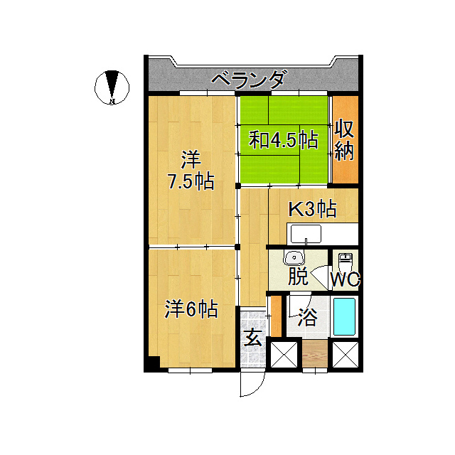 マンション瑞凰 間取り