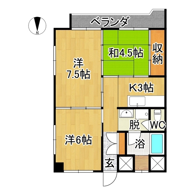 マンション瑞凰 間取り