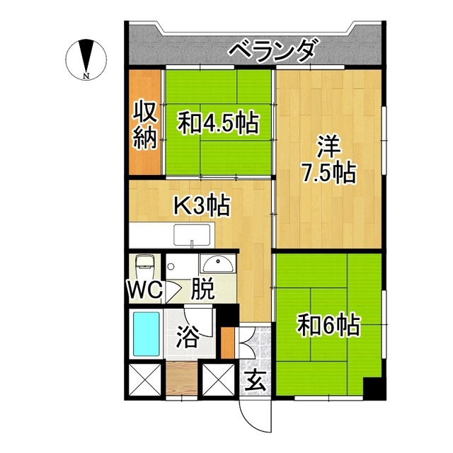 マンション瑞凰 間取り